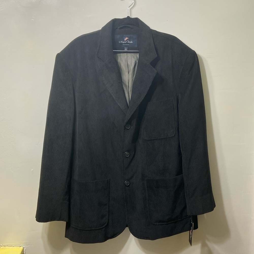 Newport Harbor Men’s Lined Corduroy Longsleeve Jacket. Size-L .New With Tag.